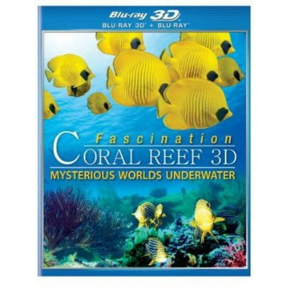 FASCINATION CORAL REEF 3D-MYSTERIOUS WORLDS UNDERWATER (BLU RAY/3D) 3-D