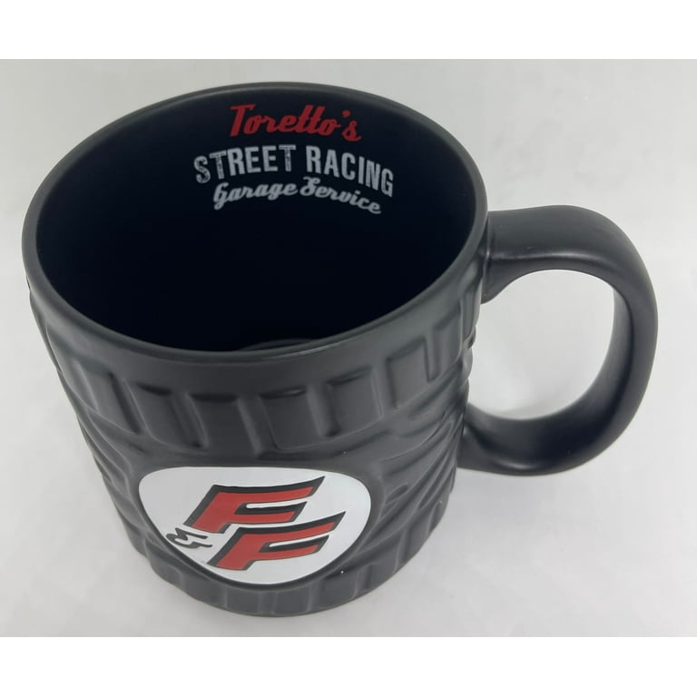 Hot Wheels Piston Head Ceramic Mug - 16 Oz Officially Licensed Collector Mug For Adults