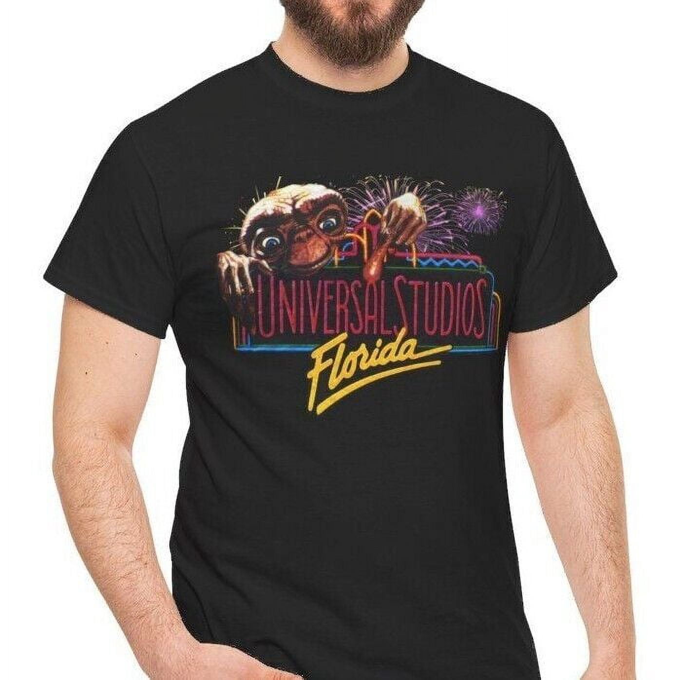 Vintage 90s E.T Universal Studios Florida Promo Graphic T-Shirt 