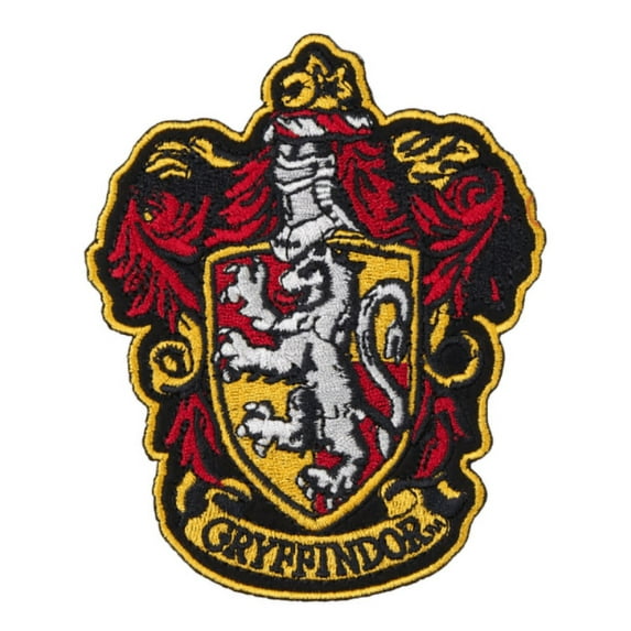 Universal Studios Harry Potter Gryffindor Crest Iron-On Patch New Sealed