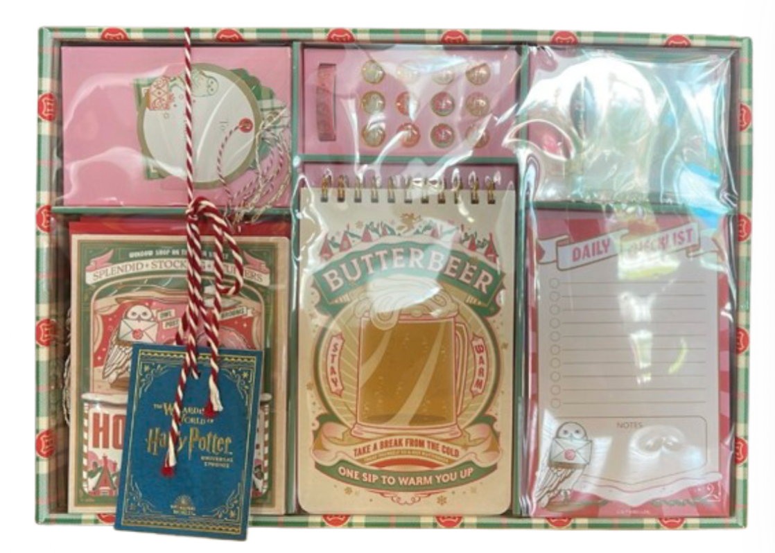 Universal Studios Harry Potter Hogsmeade for Christmas Stationery Box