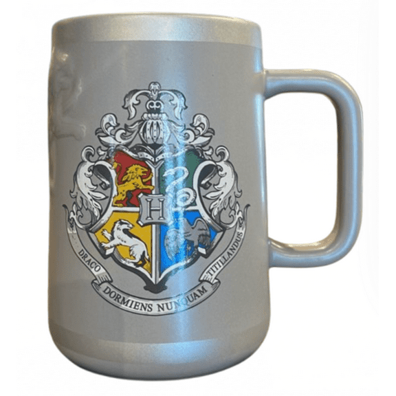 Universal Studios Harry Potter Hogwarts Crest 3D Sculpted Coffee Mug New W Tag