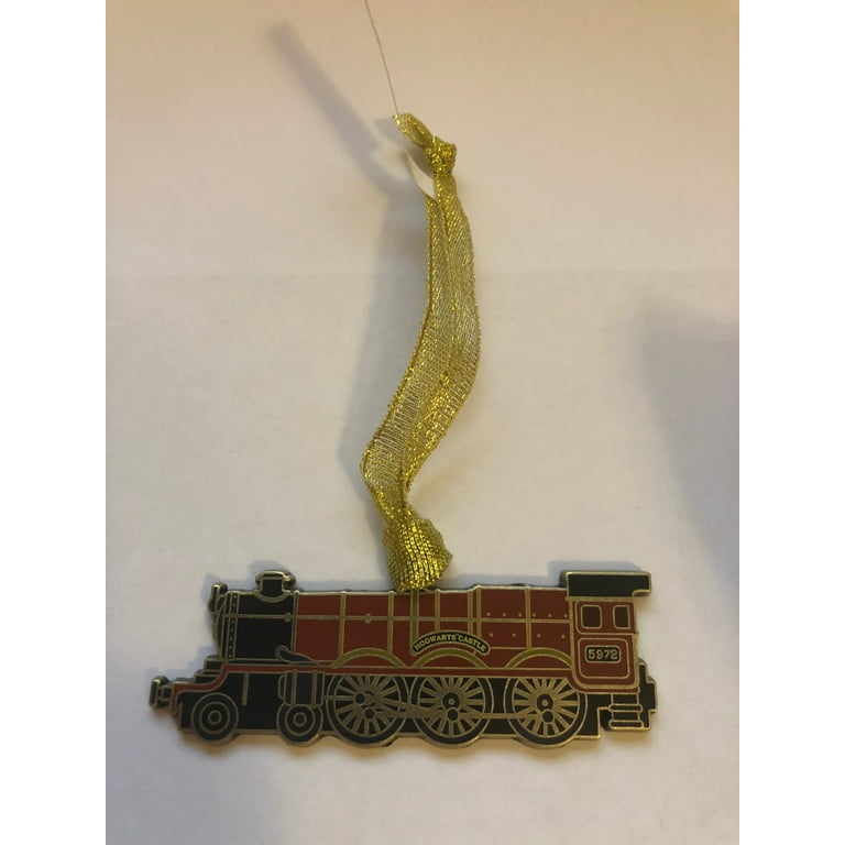 Universal Studios Harry Potter Hogwarts Express Train Metal Ornament New w Tags