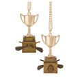 thumbnail image 1 of Universal Studios Harry Potter Hogwarts Quidditch Cup Ornament New with Tags, 1 of 2