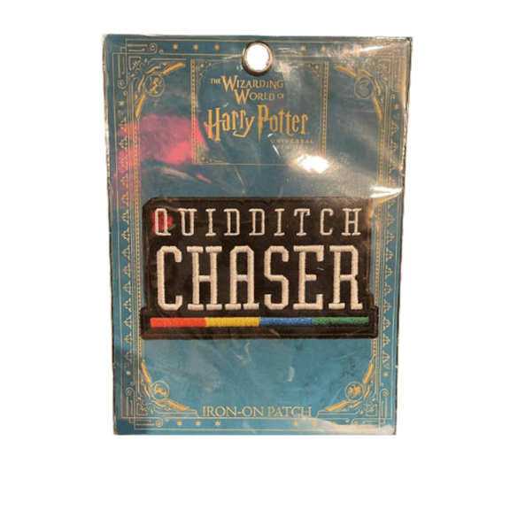 Universal Studios Harry Potter Quidditch Chaser Iron on Patch New with Card