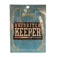 thumbnail image 1 of Universal Studios Harry Potter Quidditch Keeper Iron on Patch New with Card, 1 of 3