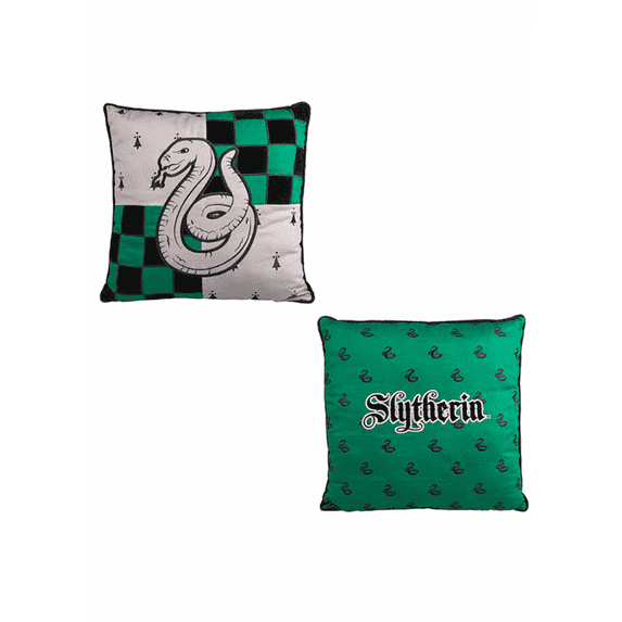 Universal Studios Harry Potter Slytherin House Decorative Pillow New with Tag