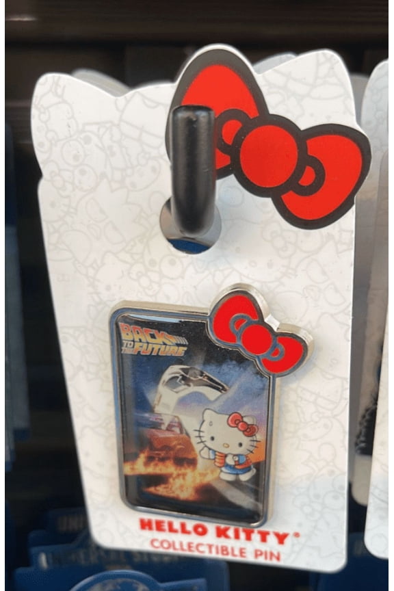 Studios Hello Kitty Back To The Future Pin New With Card