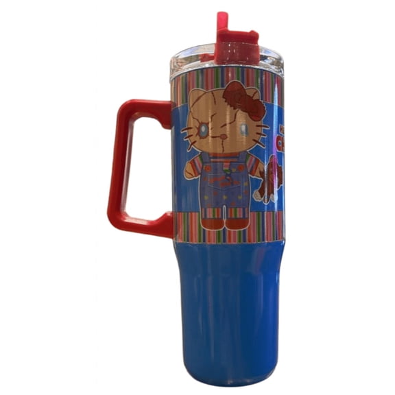 Universal Studios Hello Kitty Chucky Tumbler with Lid New With Tag