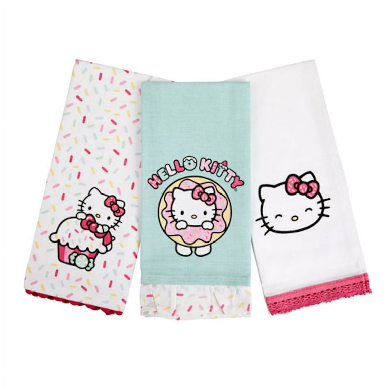 Universal Studios Hello Kitty Kitchen Towel Set New with Tags Walmart