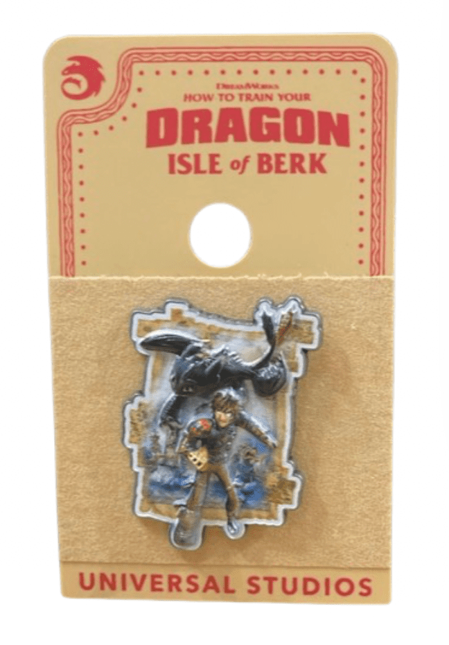 Universal Studios How To Train Your Dragon Hiccup & Toothless Pin New W ...