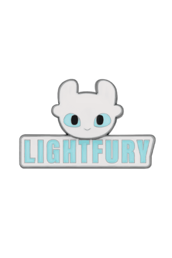 Studios How To Train Your Dragon Light Fury Face Pin New With Card