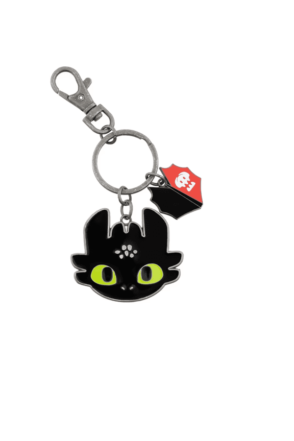 Studios How To Train Your Dragon Toothless Isle of Berk Face Keychain