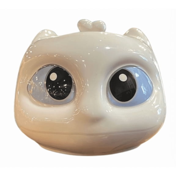 Universal Studios How to Train Your Dragon Light Fury Figural Coffee Mug New