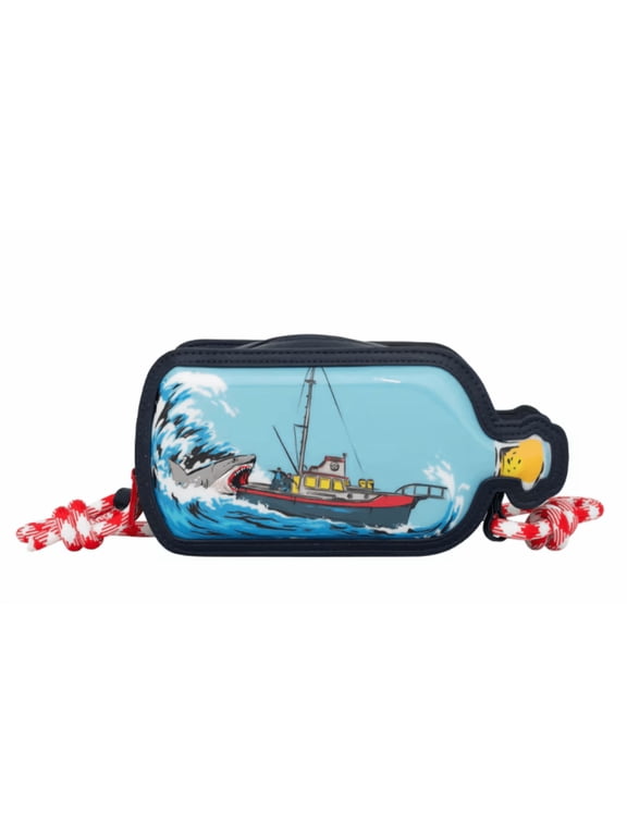 Jaws 50th Anniversary Nautical Bottle Crossbody Bag New W Tag