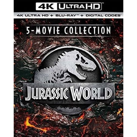 Universal Studios Jurassic World 5-Movie Collection (4K Ultra HD, Blu-ray)