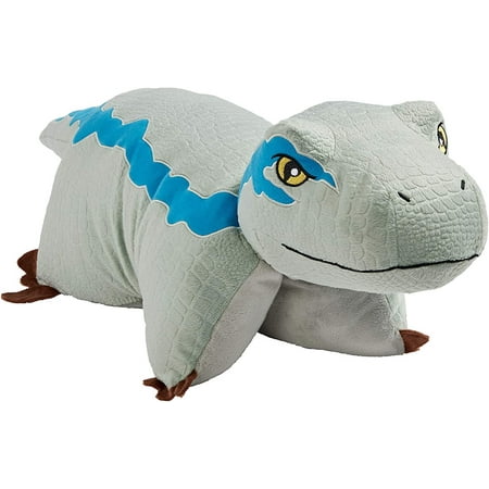 Universal Studios Jurassic World Blue Dinosaur Pillow Pets Plush New with Tag