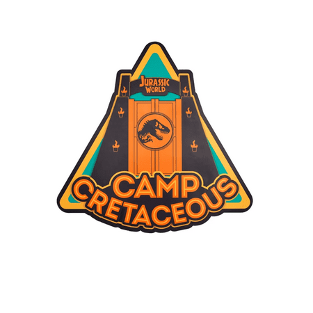 Universal Studios Jurassic World Camp Cretaceous Entrance Wall Decor New