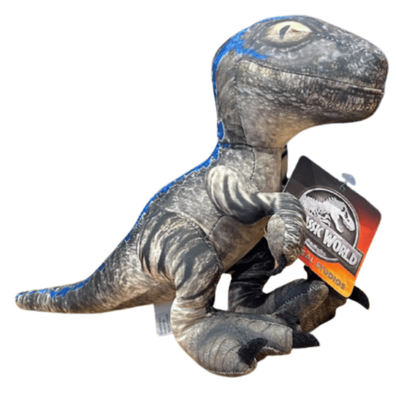 Universal Studios Jurassic World Gray Dinosaur Plush Toy New With Tag