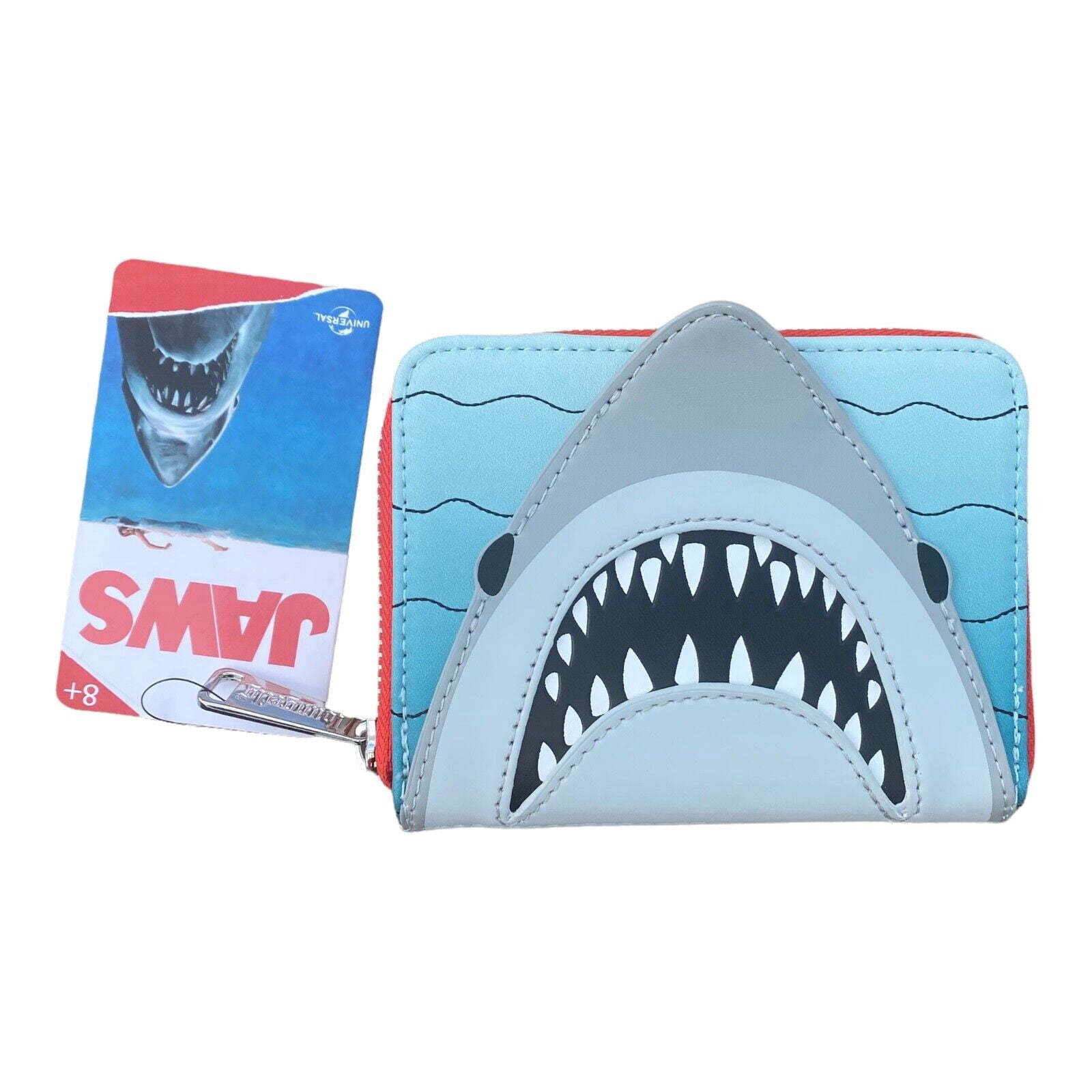 Universal Studios Loungefly Jaws Shark Wallet New With Tag 