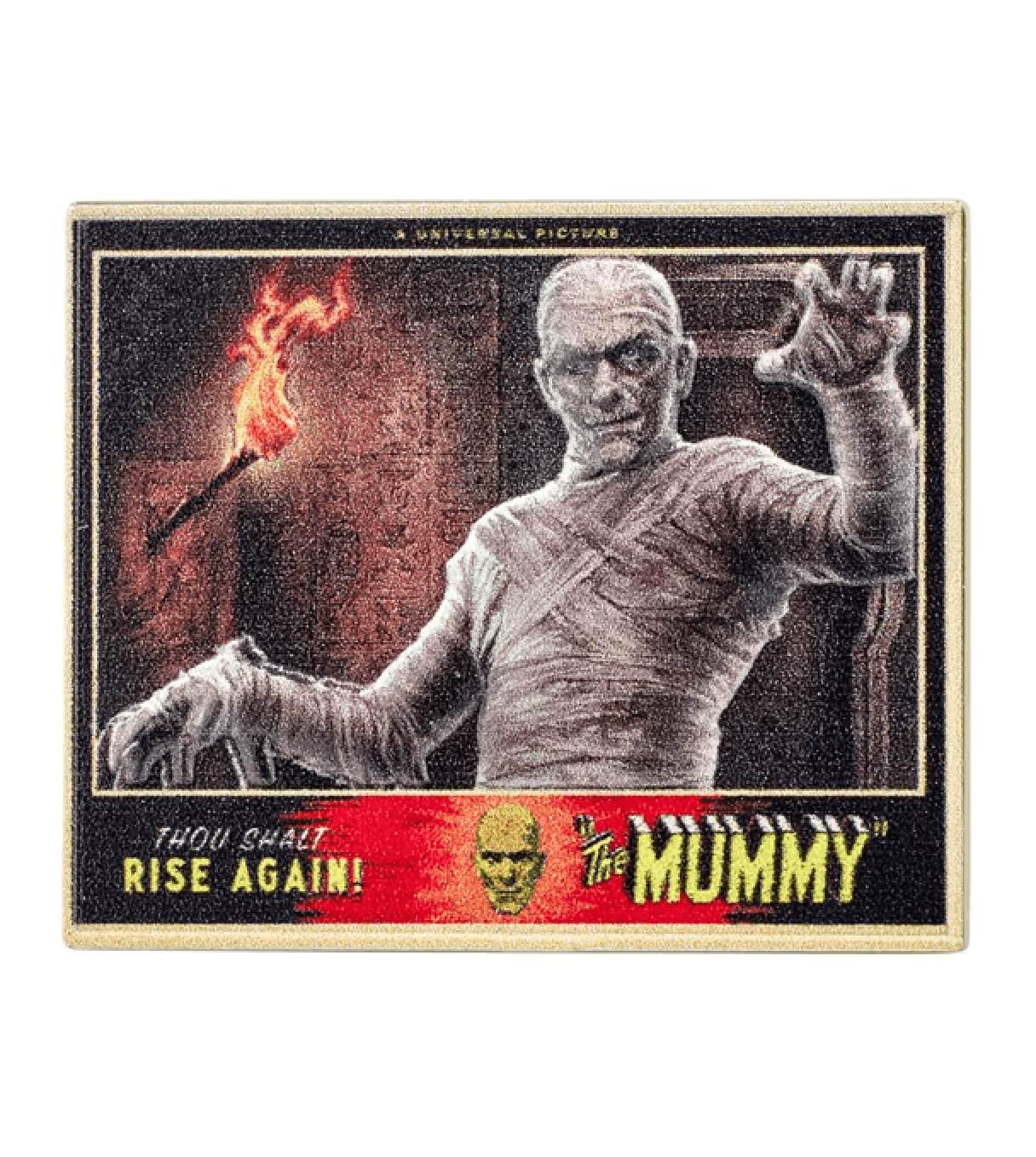 Universal Studios Monsters The Mummy Poster Pin New With Card 