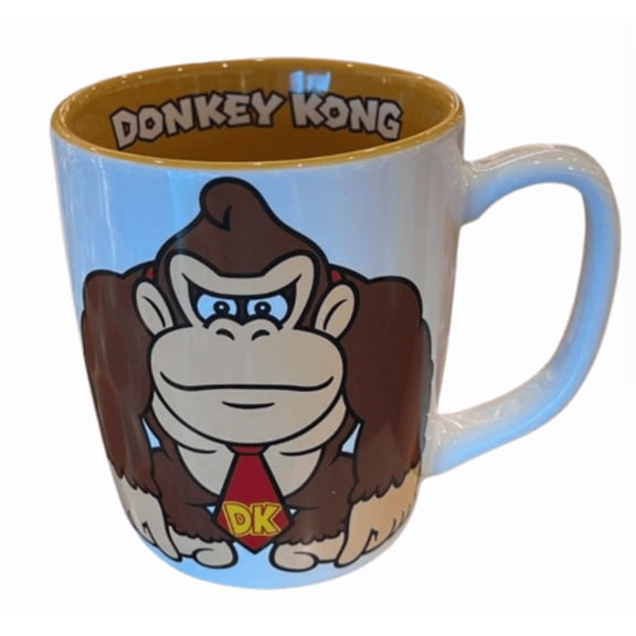 Universal Studios SUPER NINTENDO WORLD Donkey Kong Coffee Mug New W Tag