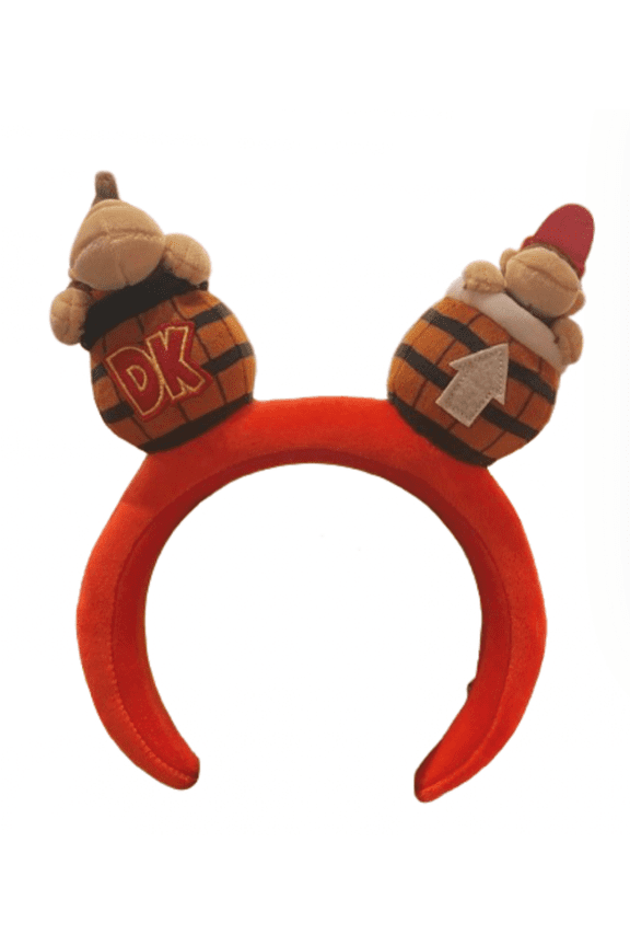 SUPER NINTENDO WORLD Donkey Kong Plush Headband New With Tag
