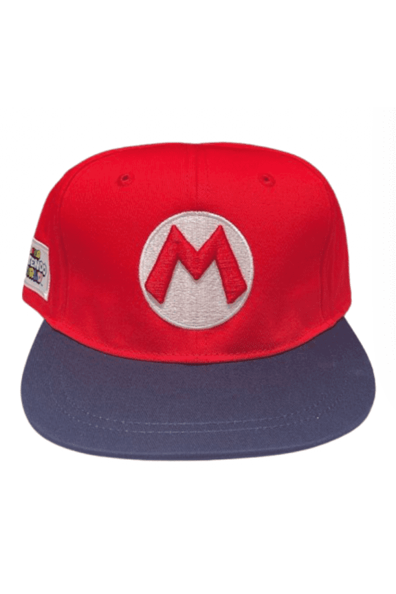 SUPER NINTENDO WORLD Mario Icon Baseball Cap Hat New With Tag