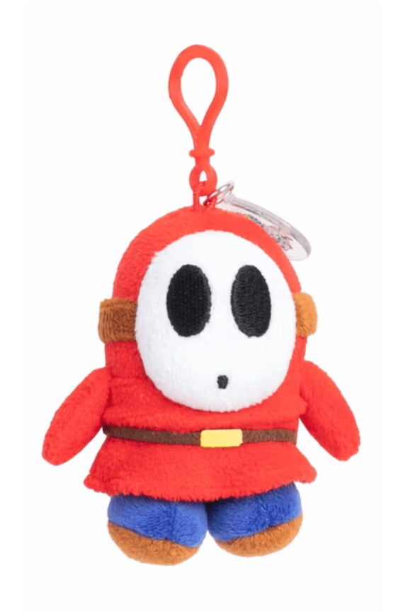 SUPER NINTENDO WORLD Shy Guy Plush Keychain New With Tag