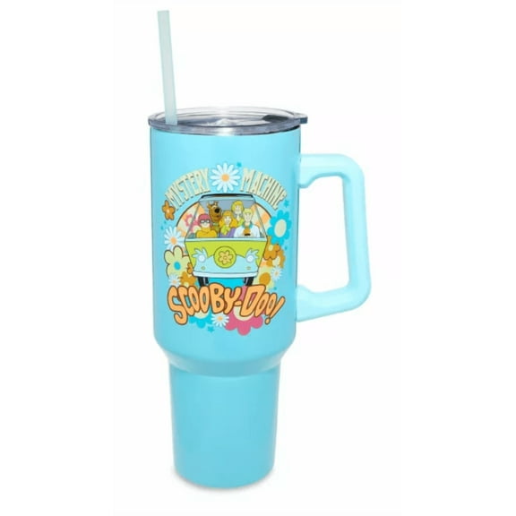 Universal Studios Scooby Doo Mystery Machine Tumbler With Straw New with Tags