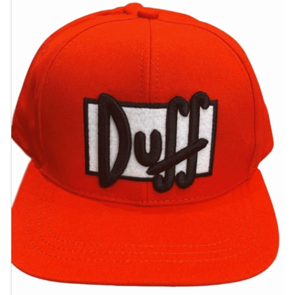 Universal Studios Simpson Duff Logo Hat Cap Adult New With Tag
