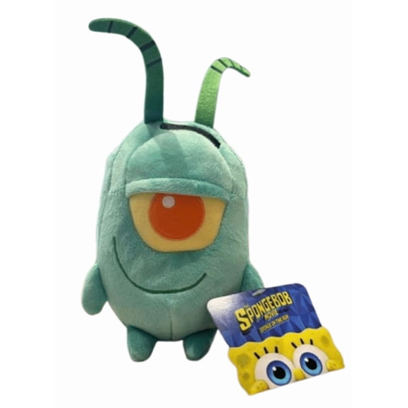 Universal Studios Spongebob Youtooz Plankton Sitting Plush Toy New With Tag