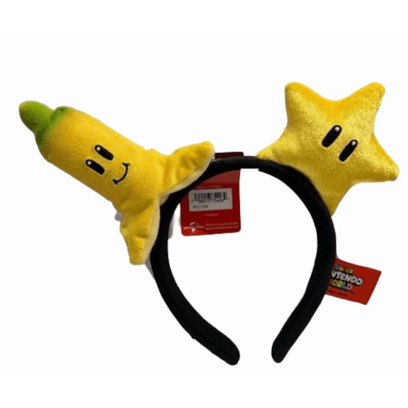Universal Studios Super Nintendo World Banana Superstar Headband Plush New W Tag