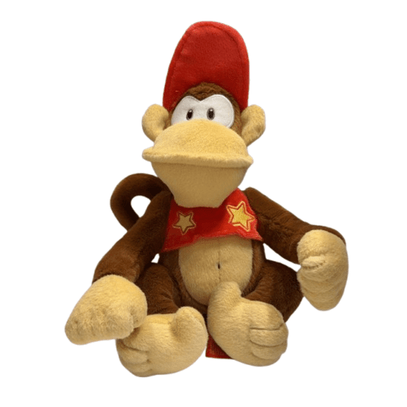 Universal Studios Super Nintendo World Diddy Kong Plush Toy Donkey New With Tag