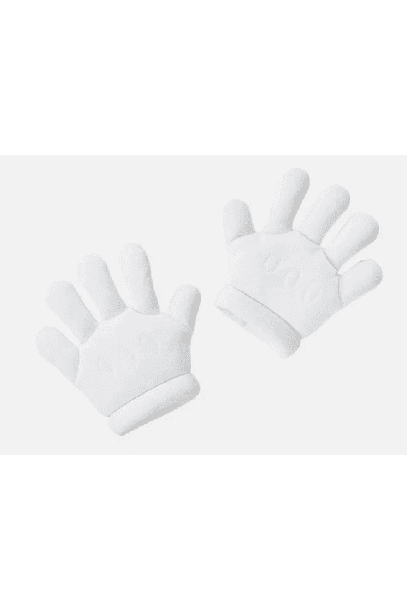 Super Nintendo World Mario Gloves Plush New With Tag