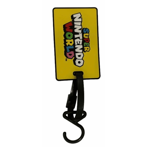 Universal Studios Super Nintendo World Yellow Luggage Tag New With Tag