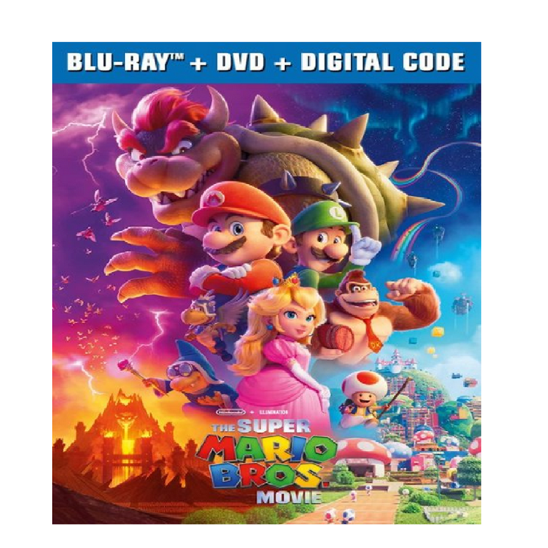 The Super Mario Bros. Movie [Includes Digital Copy] [Blu-ray/DVD] [2023] -  Best Buy