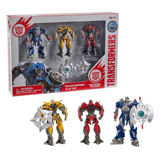 Universal Studios Transformers Figurine Play Set New With Box