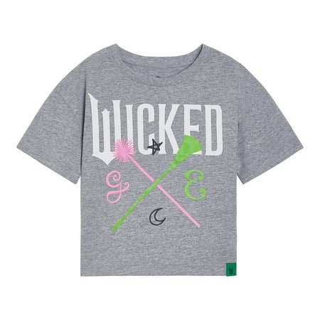 Universal Studios Wicked Boxy Drop Shoulder T-Shirt Little Kid to Big Kid