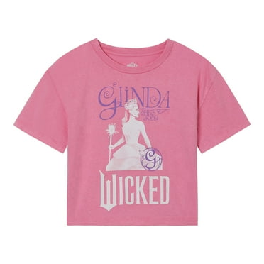 Universal Studios Wicked Glinda Boxy Drop Shoulder T-Shirt Toddler to Big Kid