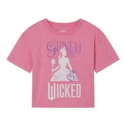 Universal Studios Wicked Glinda Boxy Drop Shoulder T-Shirt Toddler to Big Kid