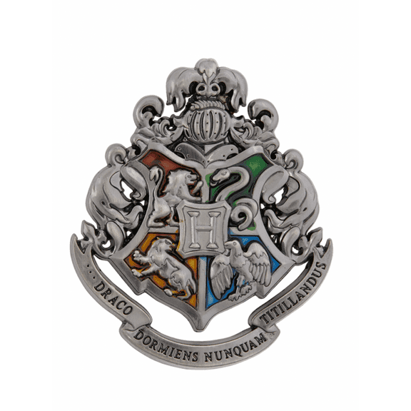 Universal Studios Wizarding World Harry Potter Hogwarts Antiqued Metal Pin New
