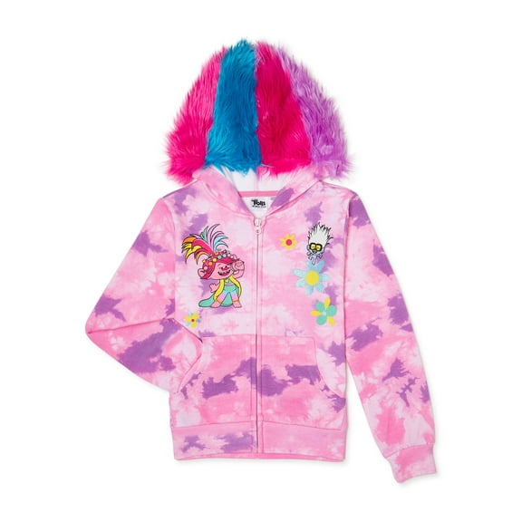 Universal Studios by Trolls Long Sleeve Graphic Regular Hoodie (Big Girls or Little Girls) 1 Pack