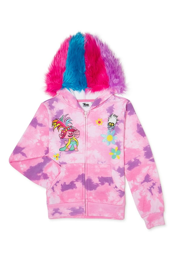 Universal Studios by Trolls Long Sleeve Graphic Regular Hoodie (Big Girls or Little Girls) 1 Pack