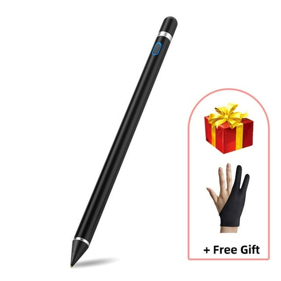 Universal Stylus Pen for for ipad Pro 13 2024 10th 10.9 Pro 11 2022 2021 Pro 12.9 2020 2018 Air 5 4 2 1 9.7 6th 5th 10.2 Mini 6 (10inch-black)