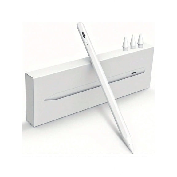 Universal Stylus Pen for iPad (9/10/11), One-Touch Pairing & 3 Replacement Tips