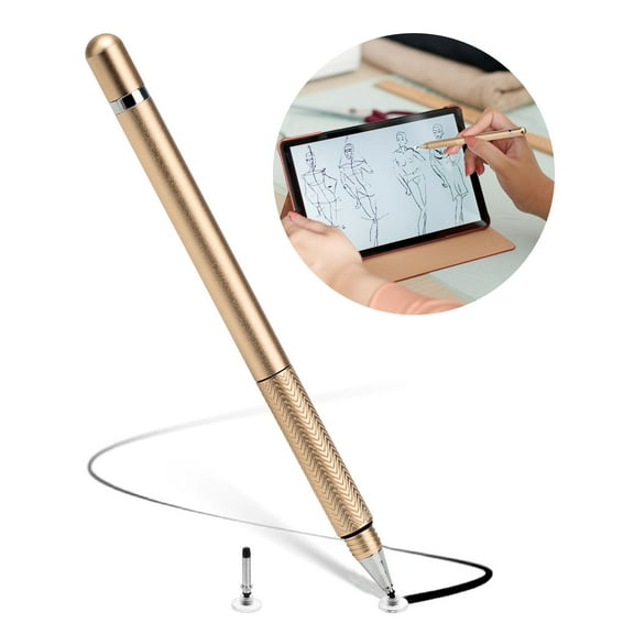 Universal Stylus, TSV Stylus Pen Compatible with Apple iPad, 2 in 1 Precision Series Disc Stylus Touch Screen Pens, Fine Point Digital Stylus Pen, Capacitive Stylus for Touch Screen Devices