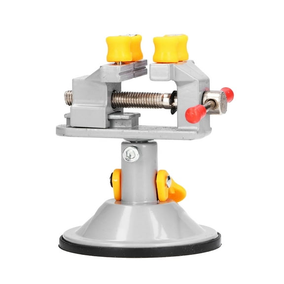 Universal Suction Cup Carving Vise, 360 Rotating Mini Drill Press Vise For Desktop Workbench