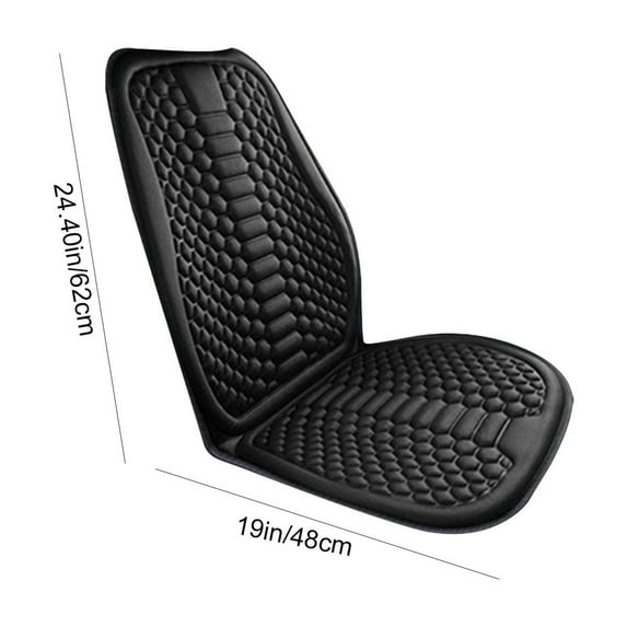 Universal Summer Ice Silk Car Seat Cushion - Cool Breathable Auto Seat Pad, Heat-Resistant Non-Slip Car Cushion, Comfortable Driving Seat Cover for All Seasons