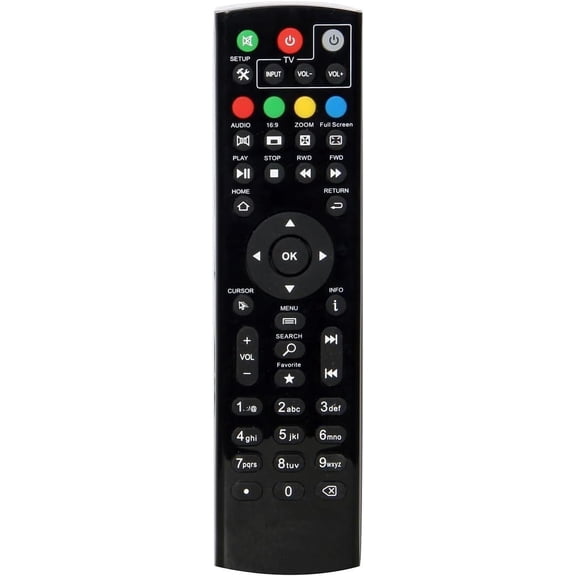 Universal Super Box Remote Control Compatible with Super Box S1, S2, S3, S4, S5, S6, Octastream Q1, Elite II, MAX IV, Elite Max, and MagaBox